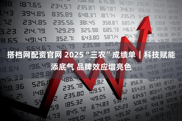 搭档网配资官网 2025“三农”成绩单｜科技赋能添底气 品牌效应增亮色